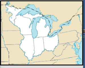 Carte sommaire du territoire