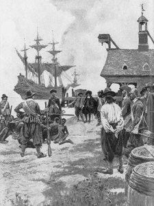 Arrivée des esclaves en 1619