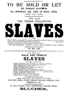 esclaves à vendre ou à louer